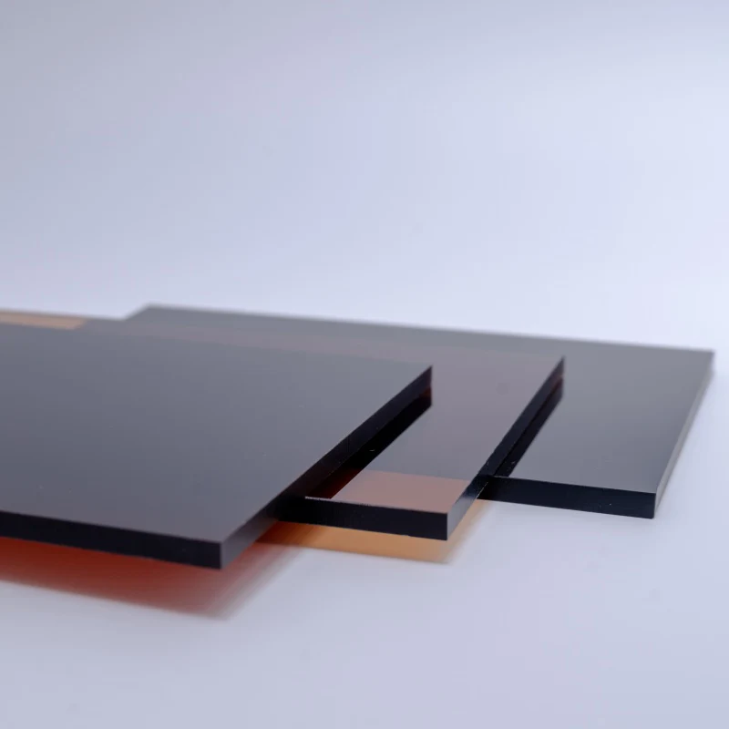 Feuille de polycarbonate antistatique de 3 mm