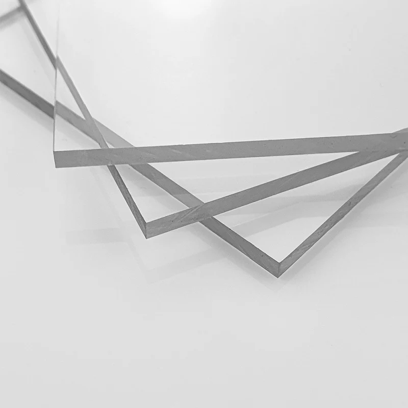 Feuille de polycarbonate solide transparente antistatique